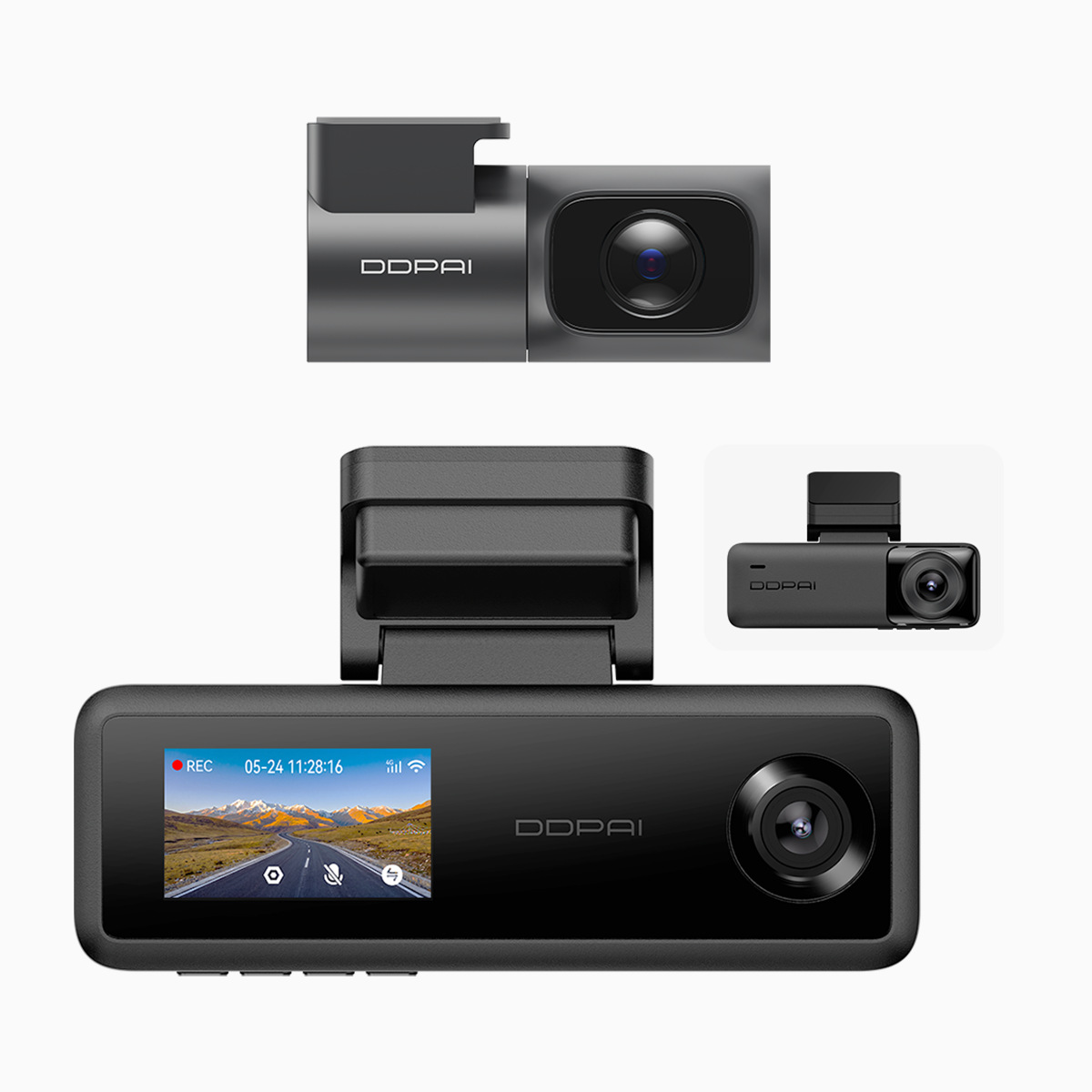 DDPAI N4T 3CH 2.5K Dash Cam