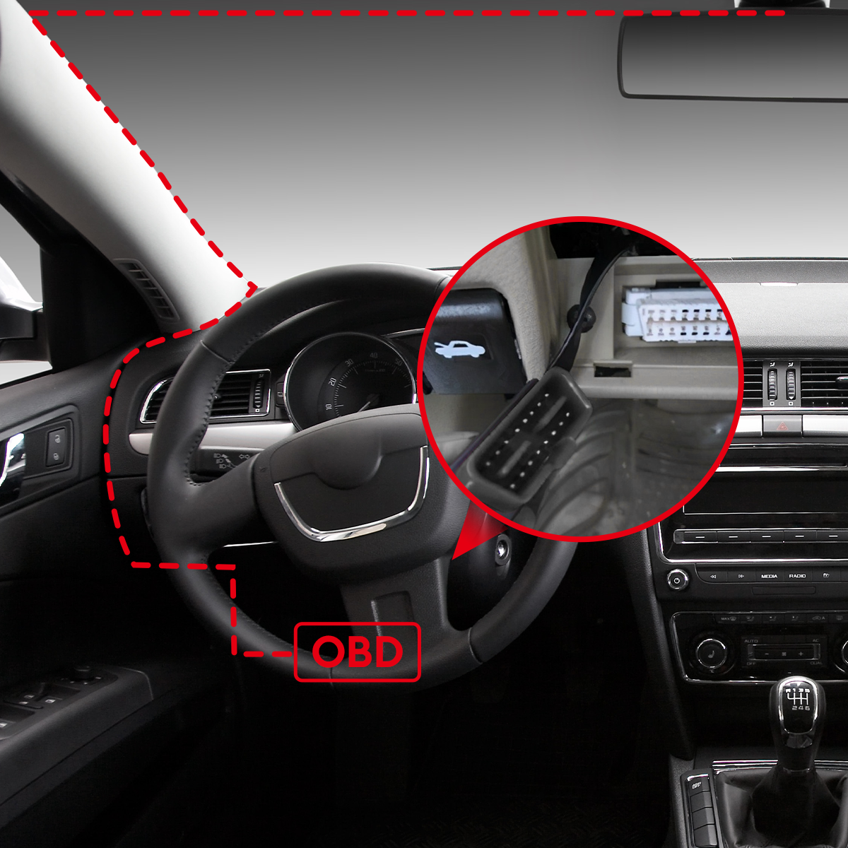 DDPAI Dashcam OBD Hardwire Kit for 24H Parking Monitor