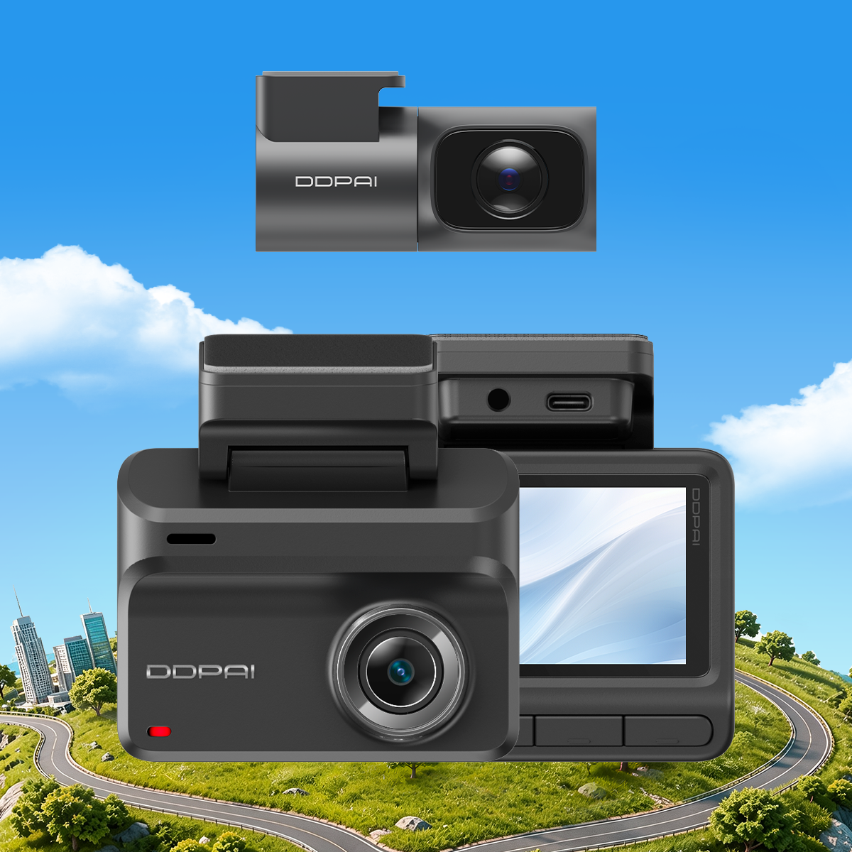 [Top-Selling] DDPAI Z50 Pro Dual 4K Dash Cam