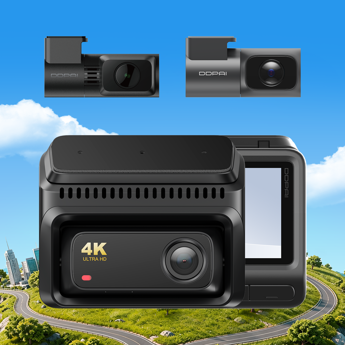 [New Launch] DDPAI Z60T 3CH 4K Dash Cam